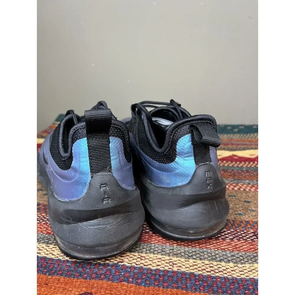 Nike Air Max Axis Premium Throwback Furture Metallic Blue Black Youth 5.5